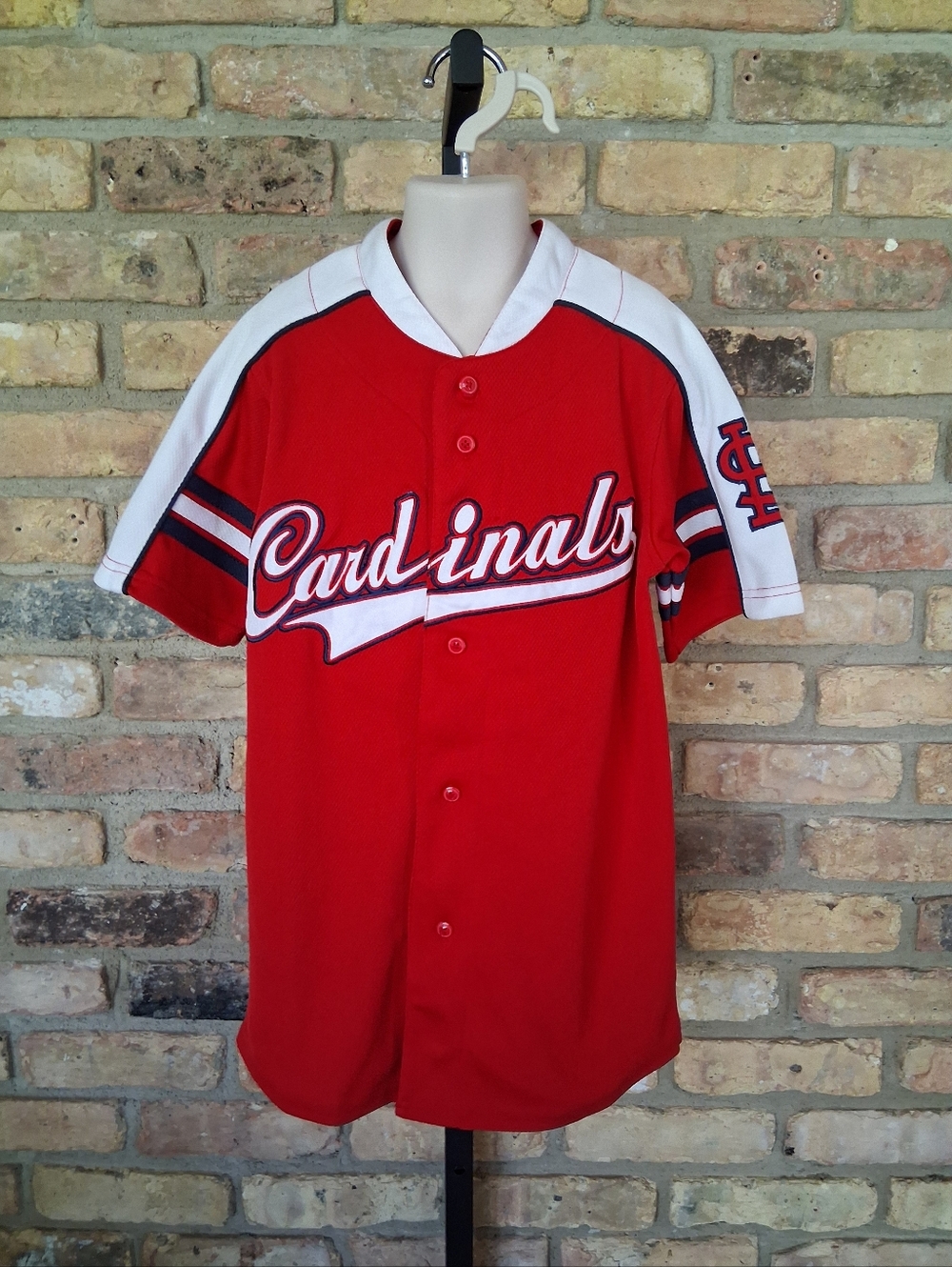ST. LOUIS CARDINALS YOUTH BASEBALL JERSEY SIZE SMALL